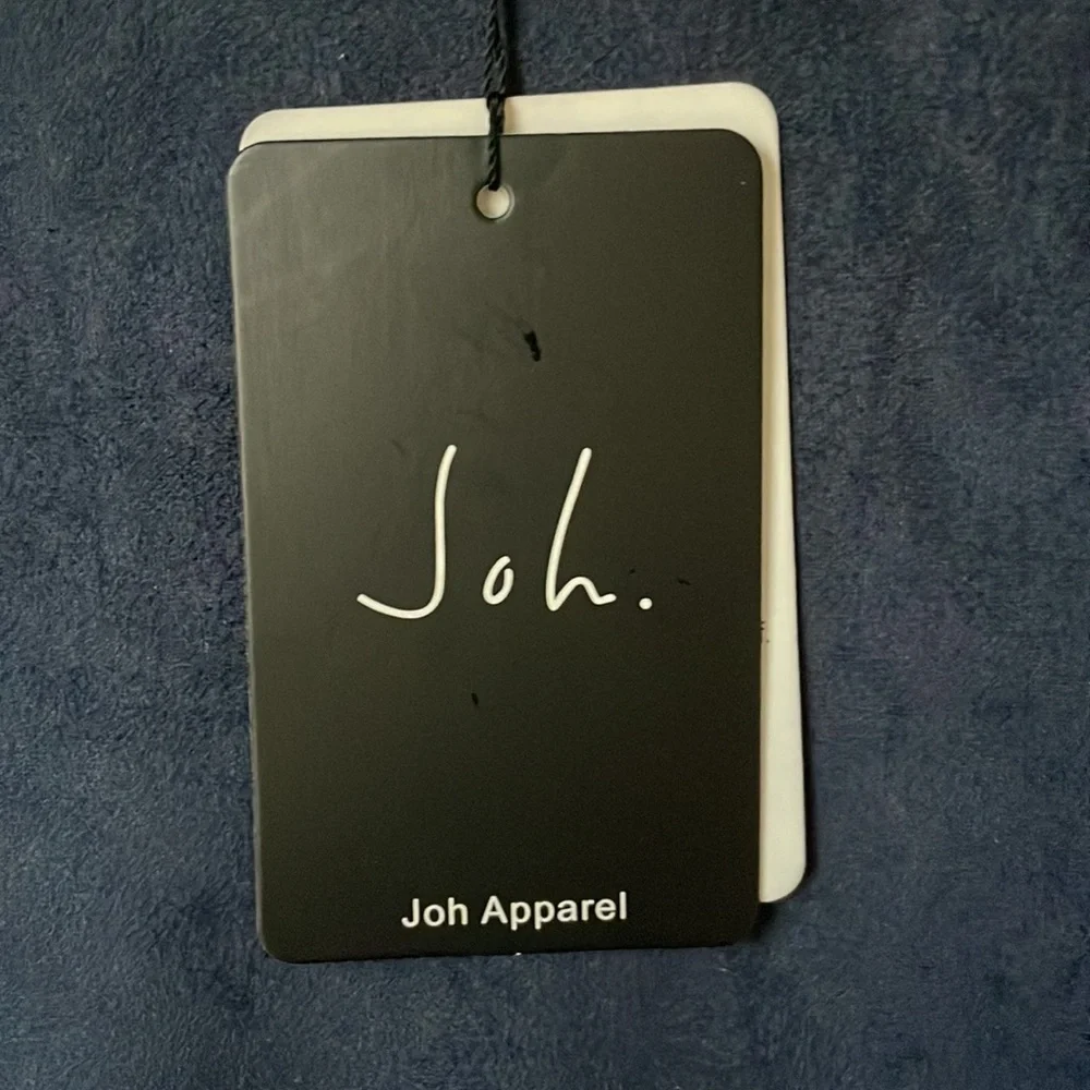 NWT Joh Apparel Size Small Faux Suede Navy Alize Tunic Dress - Picture 9 of 13